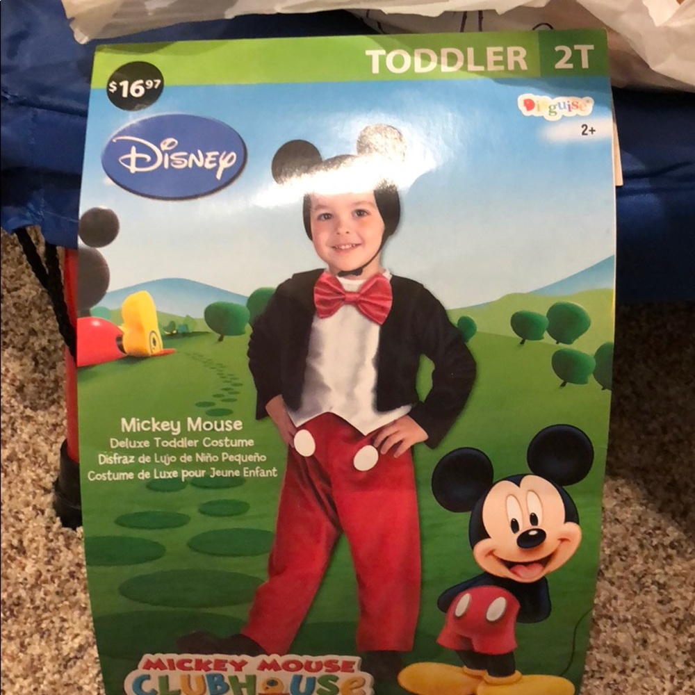 Toddler Mickey Mouse costume 2t